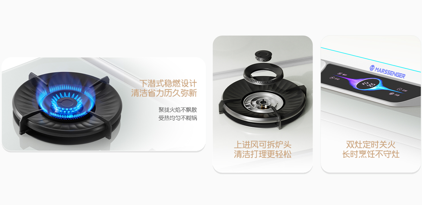 上进风燃烧系统